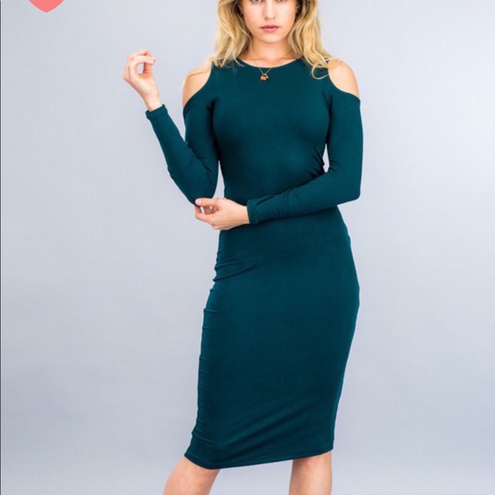 Open Shoulder Dress